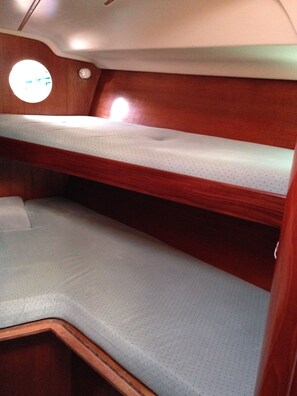 Mobile Home | 1 bedroom, down comforters, desk, blackout drapes