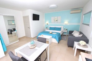 1 makuuhuone, ilmainen Wi-Fi, vuodevaatteet