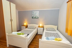 2 Schlafzimmer, kostenloses WLAN, Bettwäsche