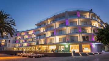 Front of property – evening/night