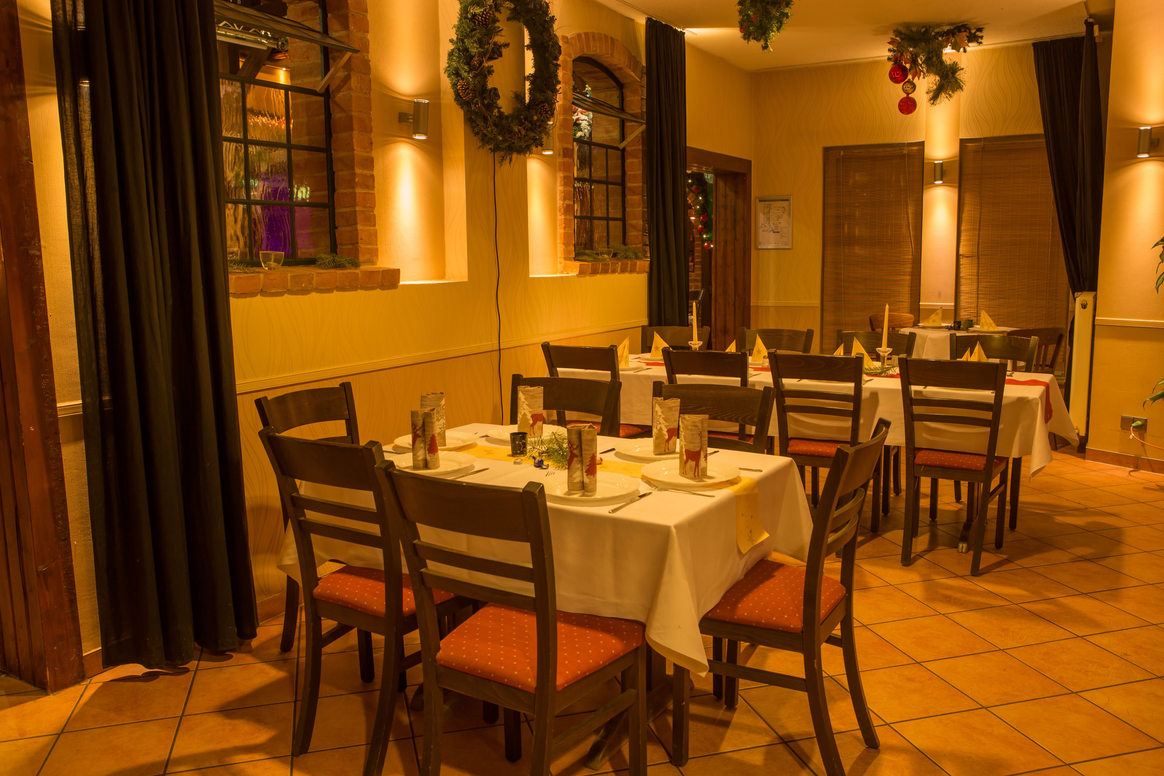 Dinner served, German cuisine