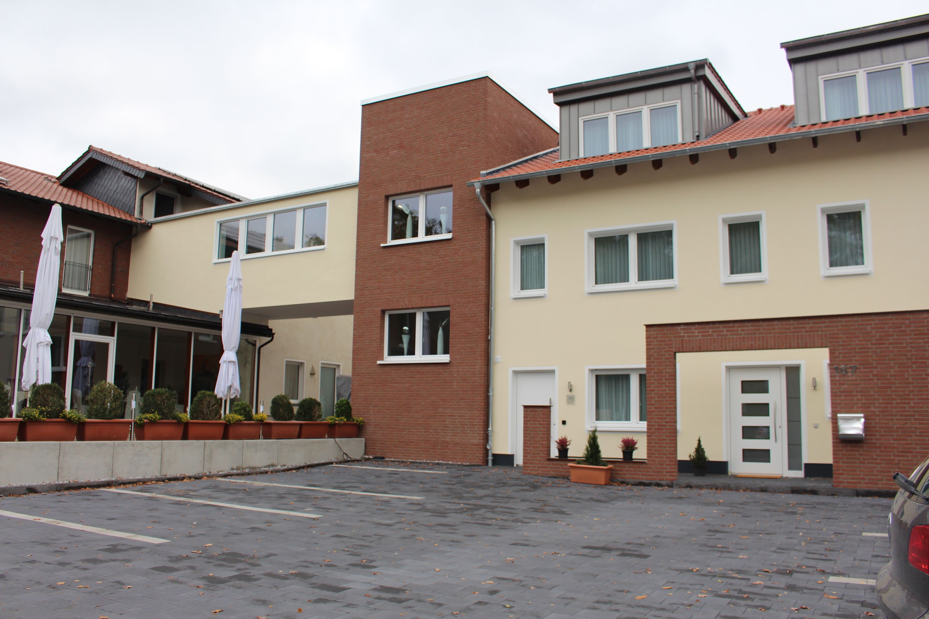 comfort double room, accessible | courtyard view