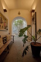 Interior entrance