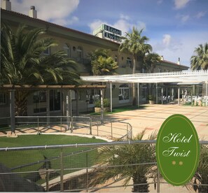 Façade de l’hébergement