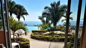 Standard Condo, 1 King Bed, Kitchen, Ocean View | Terrace/patio - Vista Encantada 106 (Tepic)