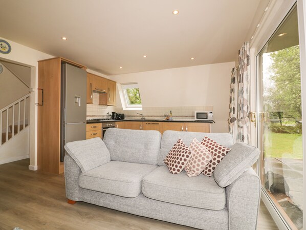 Cottage | Living room | TV, DVD player - Lodge 22, Bodmin Holiday Park, Cornwall (Bodmin)