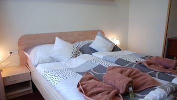 In-room safe, desk, blackout curtains, cots/infant beds