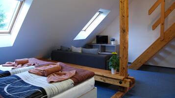 Coffres-forts dans les chambres, bureau, rideaux occultants