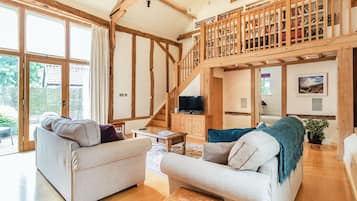 Ferienhaus | Wohnzimmer | Fernseher