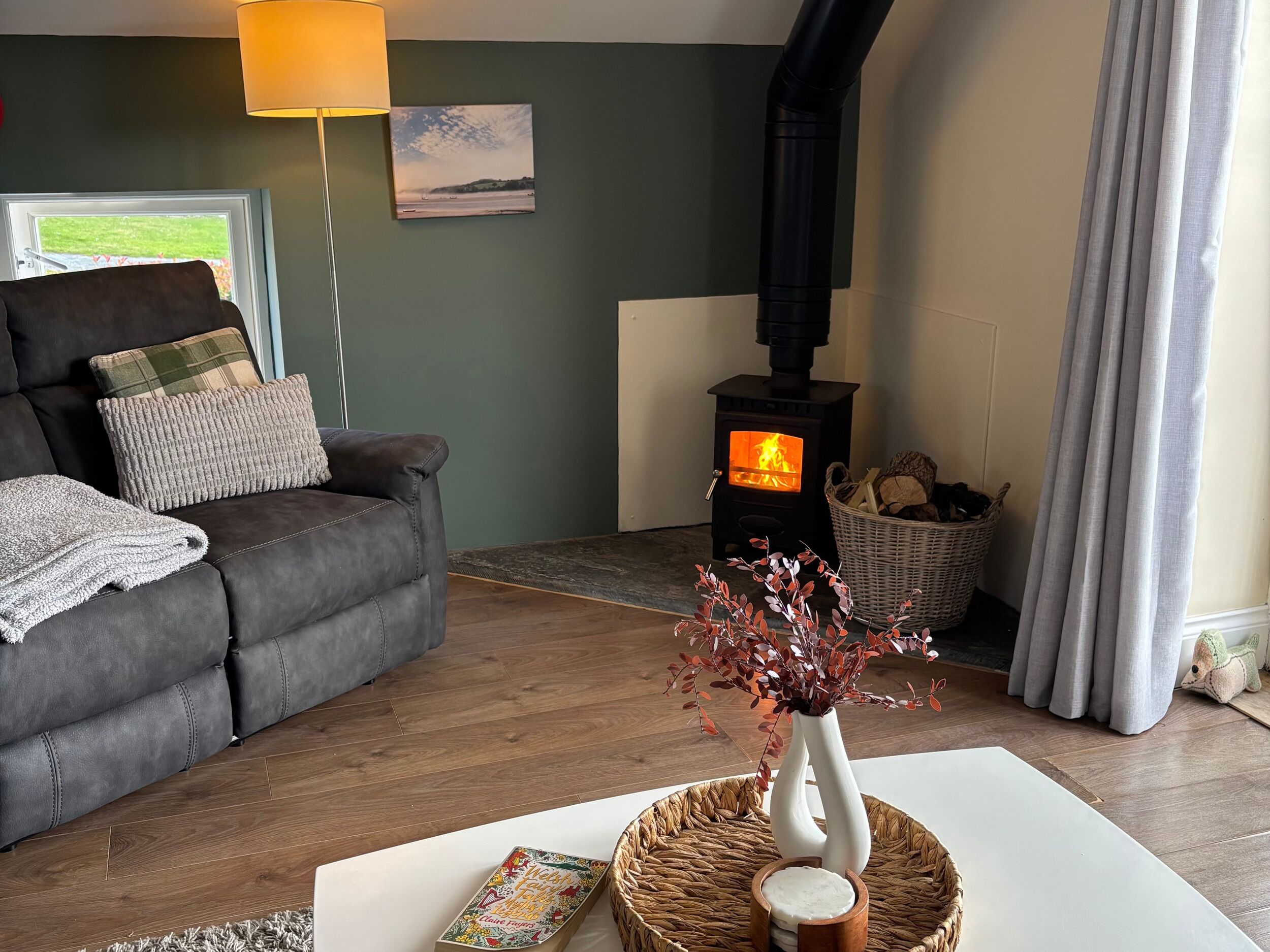 Casa de campo | Área de sala de estar | Televisión 