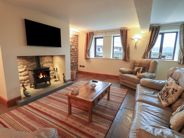 Ferienhaus | Wohnbereich | Fernseher