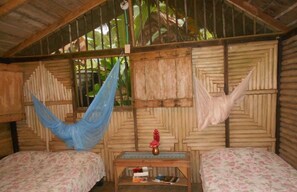 Superior-Ferienhütte, 1 Schlafzimmer, mit Bad (1 Double and 1 Single Bed)