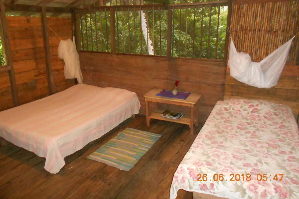 Economy-Ferienhütte, 1 Schlafzimmer, Gemeinschaftsbad