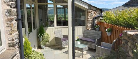 Fachada de la propiedad