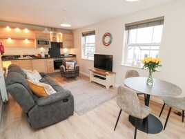 Stuga | Vardagsrum | Tv