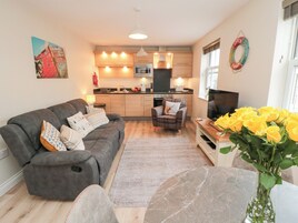 Stuga | Vardagsrum | Tv