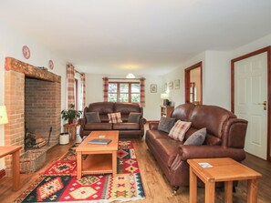 Cottage | Living area | TV, DVD player - Byne Brook Cottage (Craven Arms)