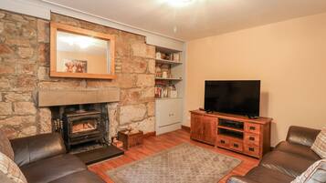 Cottage | Living area | TV, fireplace, DVD player