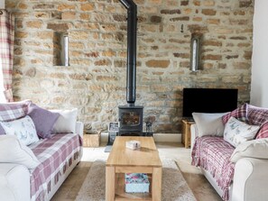 Cottage | Living room | TV - Cottage Val (Whitby)