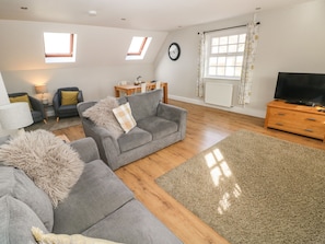 Cottage | Living area | TV, DVD player - North Beach at The Hideaway (Tenby)