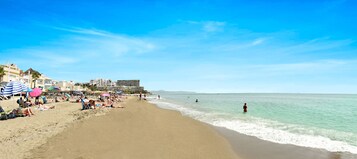 On the beach