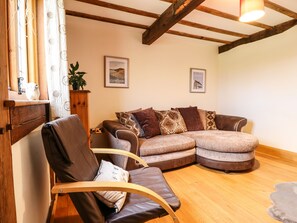 Cottage | Living area | TV, fireplace, DVD player - The Old House (Llanidloes)