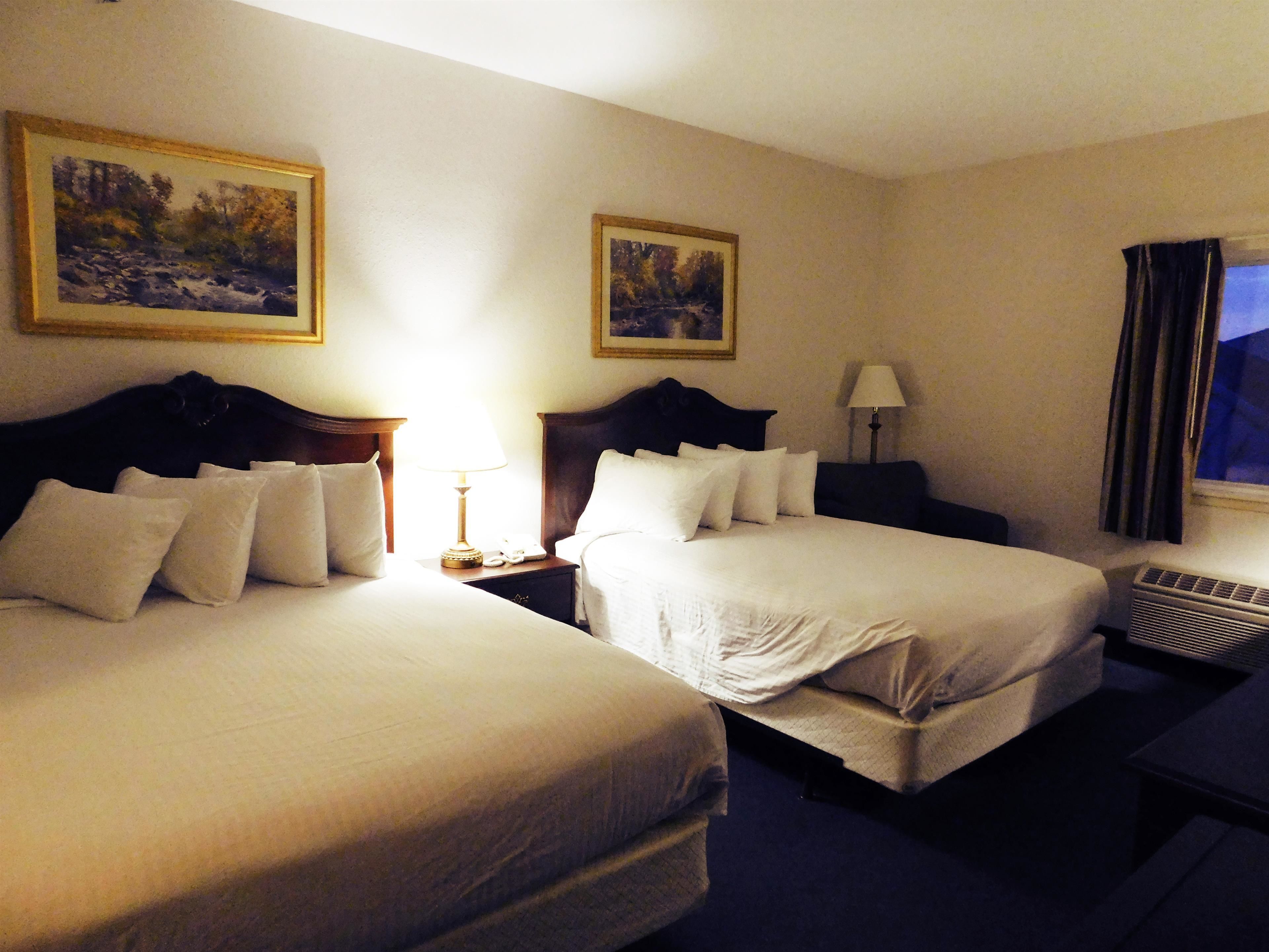 Room, 2 Queen Beds, Non Smoking | Iron/ironing board, free WiFi, bed sheets
