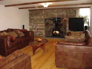 Cottage | Living area | TV, DVD player, table tennis