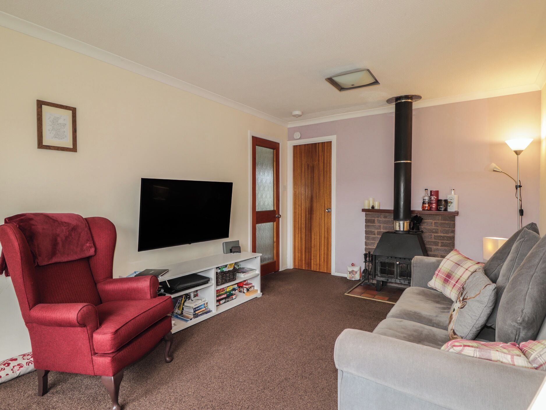 Stuga | Vardagsrum | Tv