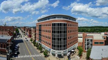 Overnatningsstedets facade