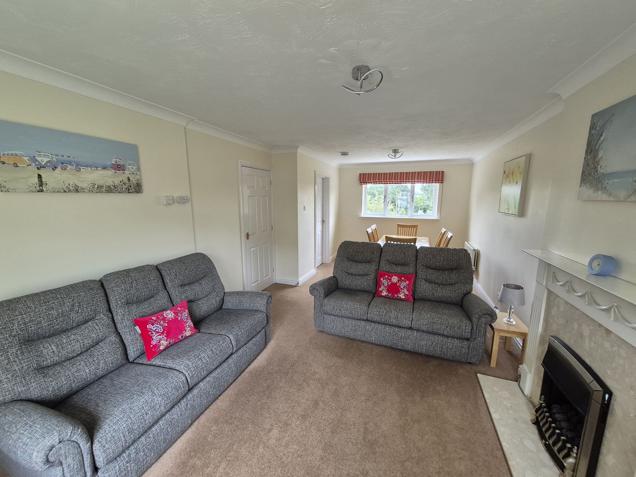 Cottage | Coin séjour | Télévision, lecteur de DVD