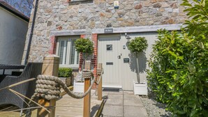 A stone building with a sign reading "Oh Buoy". - Oh Buoy! (St Austell)