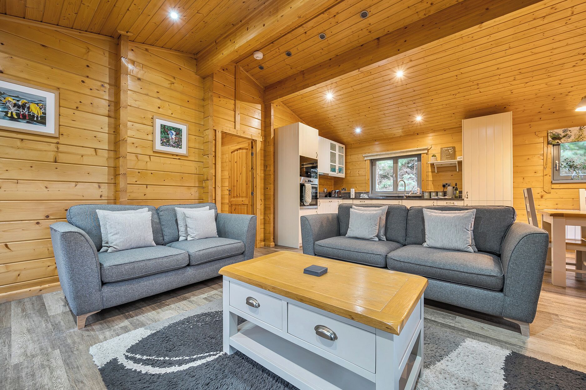 Cottage | Coin séjour | Télévision