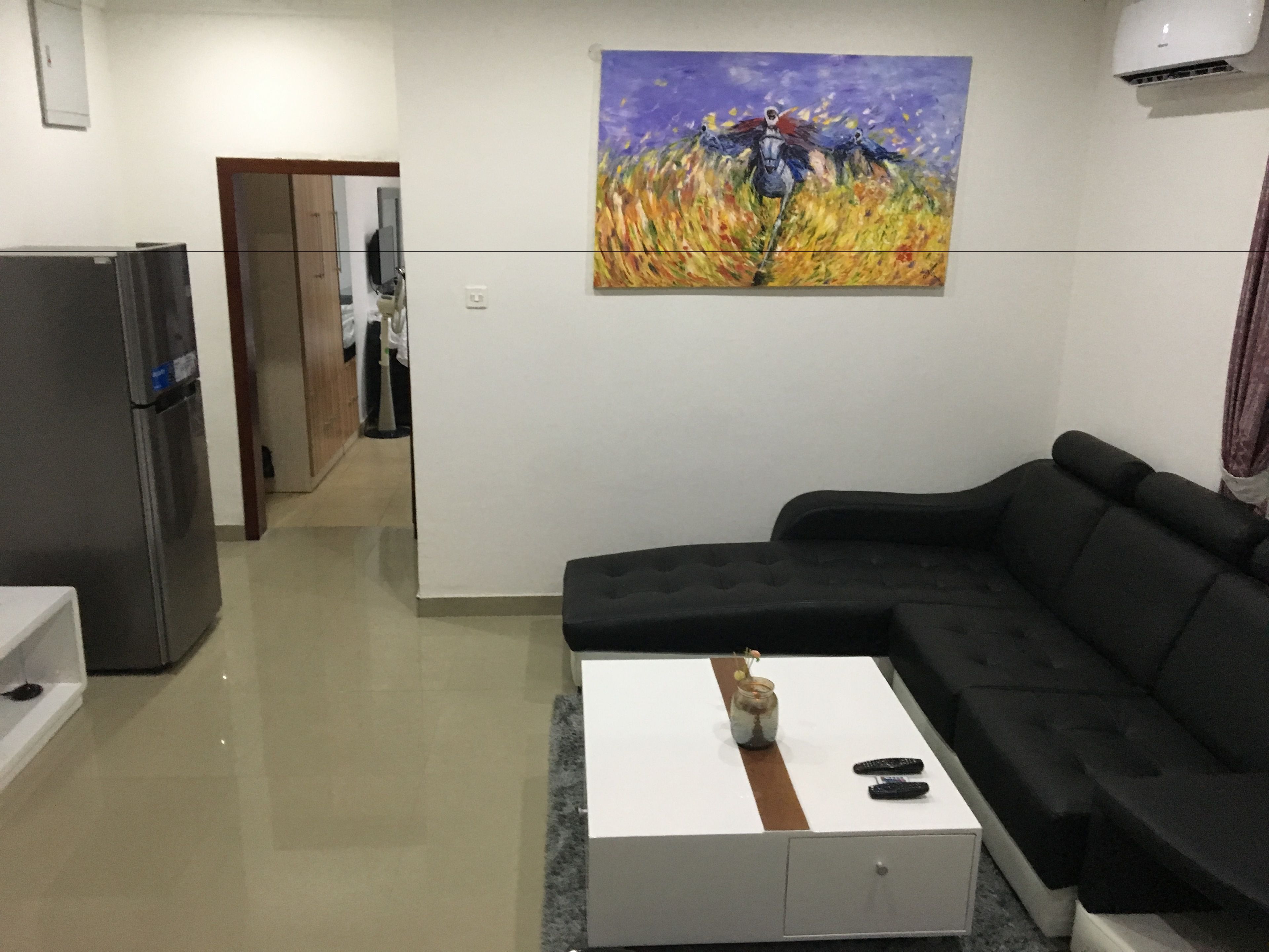 Classic-Apartment, 1 Schlafzimmer | Wohnzimmer