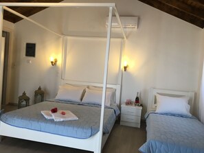 1 habitación, sistema de insonorización, wifi gratis y ropa de cama 