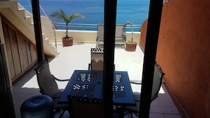 Panoramic Condo, 1 King Bed, Terrace, Ocean View | Terrace/patio - Vista Encantada 507 (Chacala)