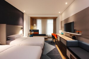 Standard Room, 2 Twin Beds (Extra Floor Space) | In-room safe, free WiFi, bed sheets
