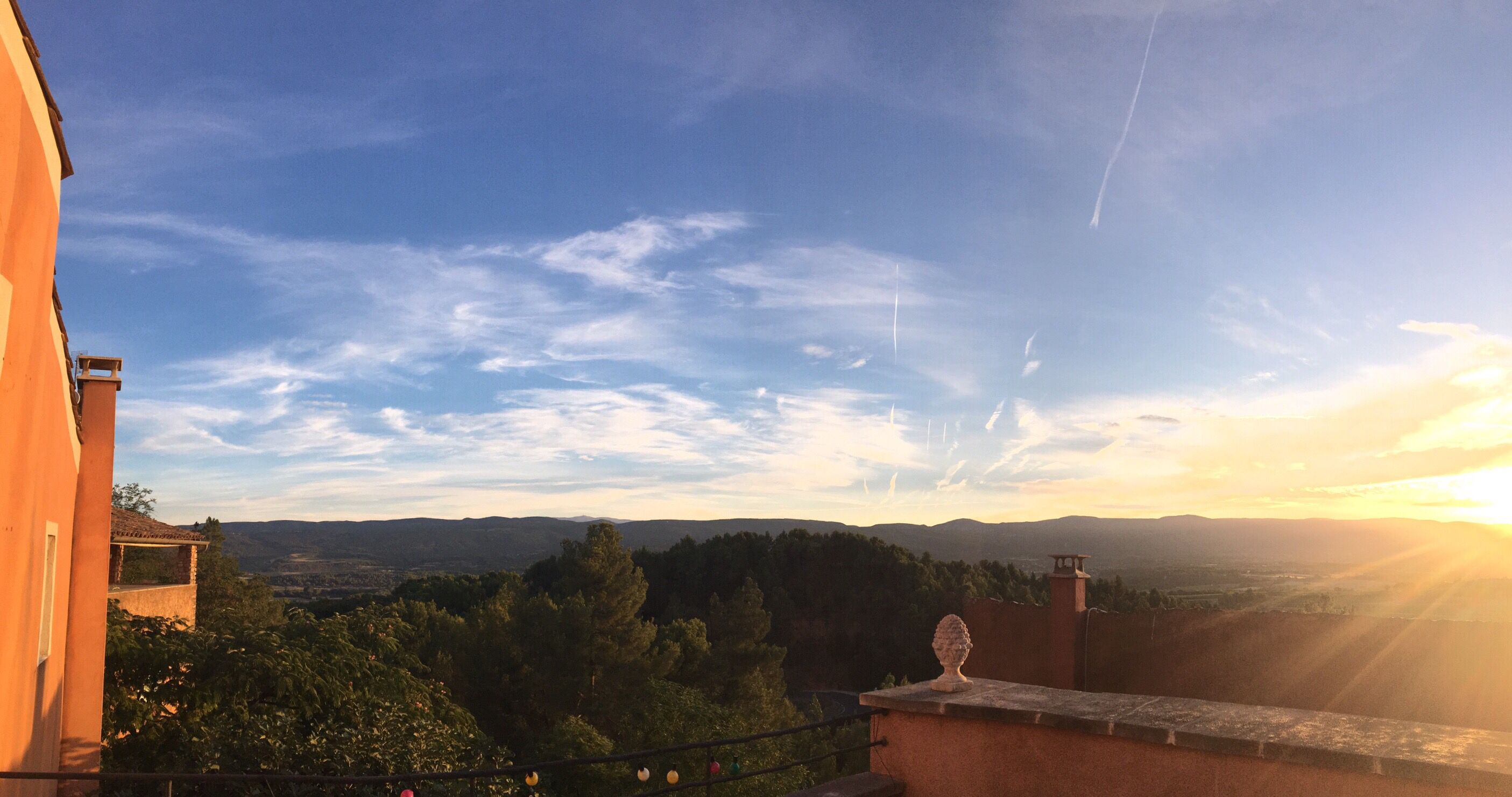 View from our beloved terrace 