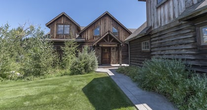 Fly Fisherman's Lodge auf dem Bitterroot River, Lolo Mt