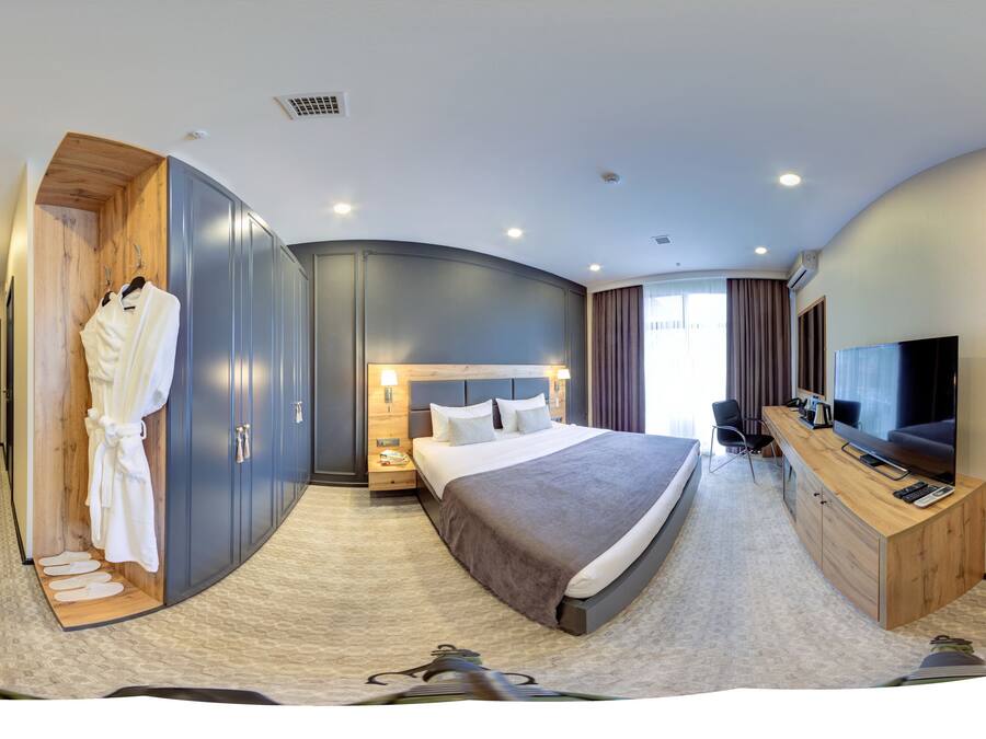 Suite Luxury, 1 letto queen | 1 camera, biancheria da letto di alta qualità, minibar