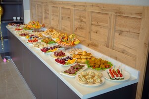 Daily continental breakfast for a fee