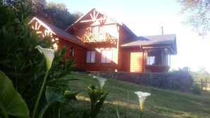 Terrace/patio - Cabañas Los Canelos (Pucón)