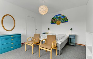 2 makuuhuonetta, vauvan matkasänky, ilmainen Wi-Fi