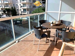 Outdoor dining - OFFER PENTHOUSE GRAND Solarium PRIVATE, CONDITIONED, POOL, VERY QUIET, WIFI (Salou)