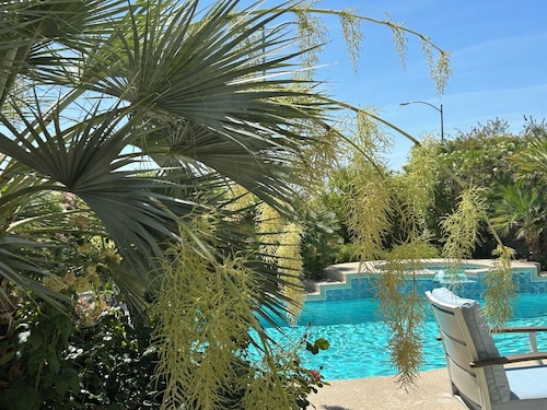Magical Getaway: Garden Oasis & Pool, Mtn.Views, Hiking, close to Shops & Strip