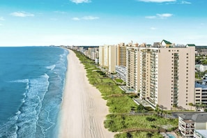 On the beach - Naturally Beautiful Unit, Recliner, Indoor Pool | Ocean Bay Club - 807 (North Myrtle Beach)