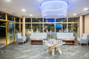 Zona de estar del vestíbulo