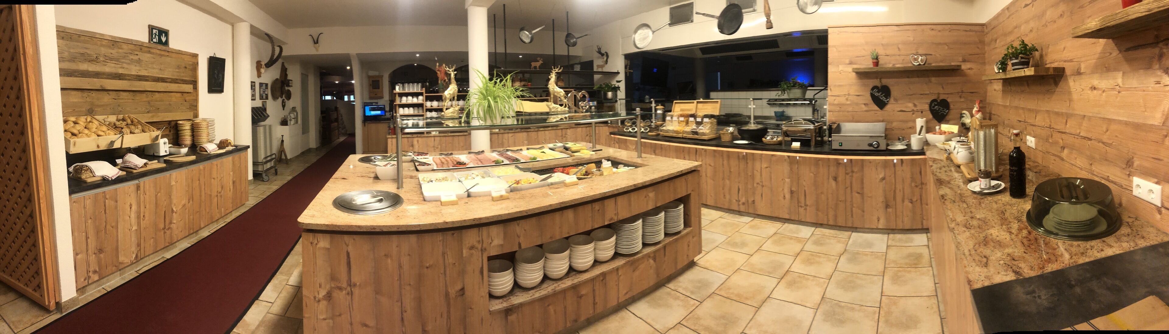 daily buffet breakfast (eur 20 per person)