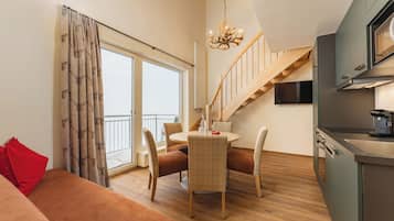 Superior-Apartment, Sauna, Seeblick