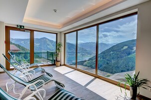 Un sauna, baño turco
